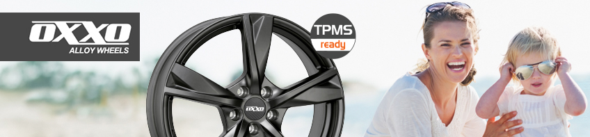 OXXO Alloy Wheels. TPMS ready.